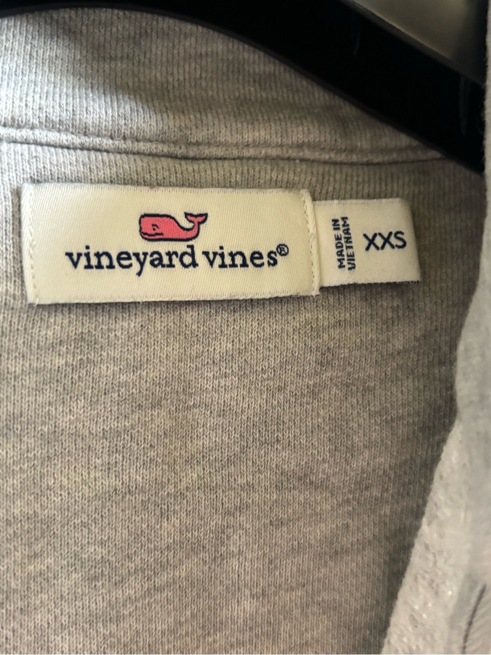 Vineyard Vines Tan Pullover with Pink Logo Patch - Picture 3 of 12